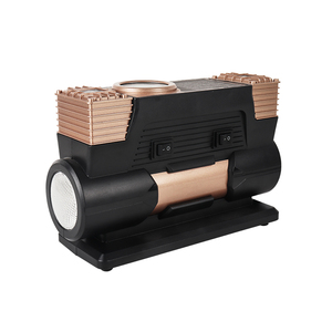 12V Luchtcompressor Met Verlichting Draagbare 12V Bandeninflator Met Drukmeting Voor Autobanden - Product Image 4