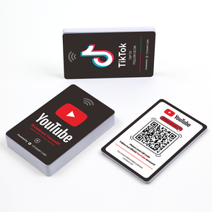 Tarjetas de Visita Inteligentes NFC Personalizadas para Redes Sociales, Reseñas de Google, TikTok, Instagram, Snapchat, Facebook - Product Image 3