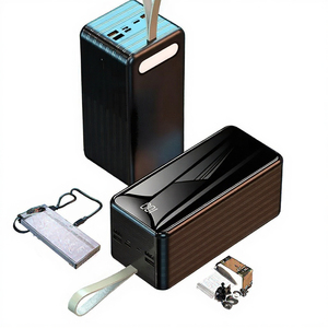 แบตสำรองความจุสูง 80000mAh รุ่นฮิตขายดีปี 2026 พร้อมไฟ LED ช่องเสียบ Type-C ช่องเสียบ USB สี่ช่อง ฟังก์ชั่นที่วางโทรศัพท์ กำลังไฟออก 15W - Product Image 3
