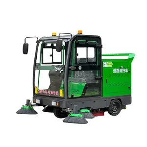SDC-2350F Road Sweeper Machine Truck With Electric Vacuum And Brush, Manual Road Sweeper