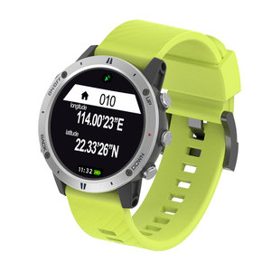 นาฬิกาอัจฉริยะ Sunroad G5 Pro สายซิลิโคนสีส้ม หน้าปัดกลม OLED GPS เครื่องวัดความสูง เข็มทิศ เครื่องวัดอัตราการเต้นของหัวใจ กันน้ำ 5ATM สำหรับกิจกรรมกลางแจ้ง - Product Image 1