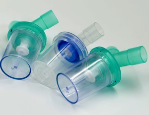 Cawan Penangkap Air Steril Bahan PVC Sekali Pakai Hidrofobik untuk Perangkat Pernapasan Anestesi - Product Image 1