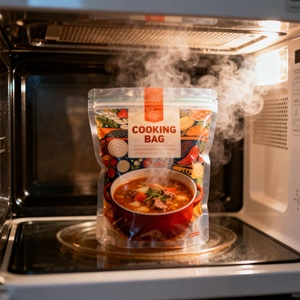 Bolsa con Ventilación Automática para Microondas, para Estofados, Caldos y Bases para Hotpot, Sopas Espesas y Comidas Sustanciosas, Diseño Personalizado - Product Image 2