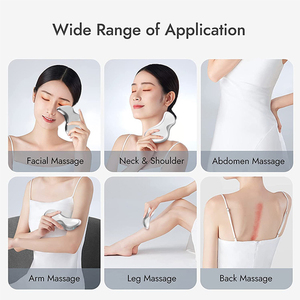 Heiz- und Vibrations-Muskelmassagegerät Gua Sha Gesichtspflegegerät mit Wärme & Vibration zur Straffung, Formung und Hautpflege - Product Image 3