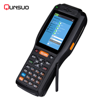 PDA Android Pemindai Barcode Tangguh untuk Industri dengan Printer