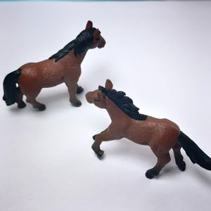 100 Piezas de Miniaturas de Caballos para Decoración de Jardín, Paisajismo, Manualidades, Simulación de Micro Paisaje, Granja Creativa - Product Image 2