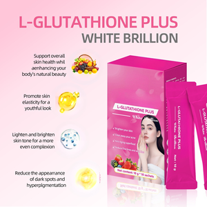 Poudre de collagène Gluta 100% naturelle à base d'herbes pour les soins de la peau 10g*10 sachets - Réduit le stress oxydatif, réduit la mélanine, éclaircit, atténue les taches - Product Image 5