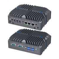 Partaker Industrial PC 14th Gen Ultra 5 125U Ultra 7 155U Win11 Pro 4K HD 3x3 x LAN Tipo-C Señalización digital Fanless AI Mini PC