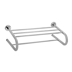 Toallero de Acero Cromado de 48 cm para Montar en la Pared, Accesorio de Baño - Product Image 1