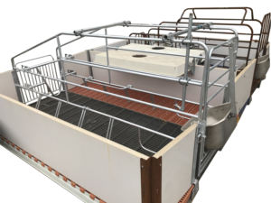 Lit de mise bas standard 1800, galvanisé à chaud - Product Image 2