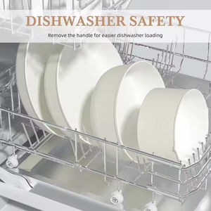 Cổ điển nhôm có thể tháo rời xử lý gốm không dính Cookware Set thân thiện với môi di động chảo cho cắm trại đô thị sống ngoài trời - Product Image 6