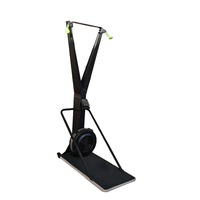 Máquina de Remo con Resistencia Ajustable para Uso en Interiores, Gimnasio en Casa, Remos con Resistencia al Viento, Buena Calidad, Material de Primera