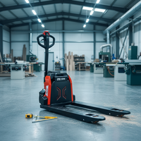 JAKI EPT20V 1,5T Lithium-Elektro-Hubwagen PU-Reifen 80*70 & 210*70 800mm Breite CE-Zertifiziert 1 Jahr Garantie