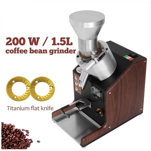 XEOLEO elektrischer Kaffeemühle 1,5 L flachmacher Kaffeemühle 74 MM flachrad-Macher 200 W Espressomühle - Product Image 4