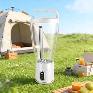 Licuadora Eléctrica Inalámbrica Portátil Multifuncional para el Hogar de 1000 ml, Licuadora de Frutas USB con Picador de Alimentos - Product Image 1