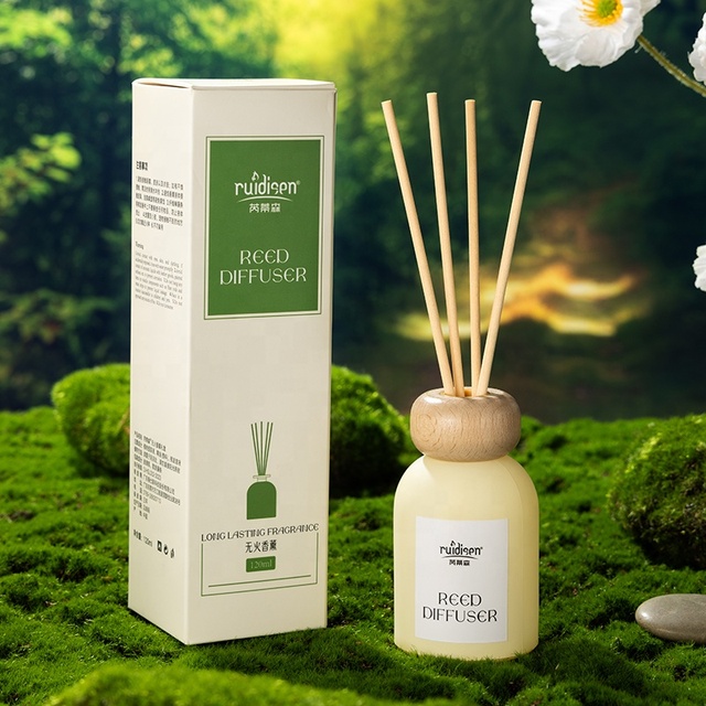 Home Sense True Aromatherapy  Rose Fragrance Essential Oil Car Reed Diffuser