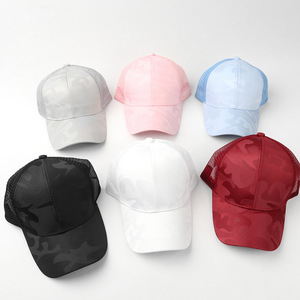 Unisex Mesh Trucker Cap Breathable <b>Waterproof</b> Camouflage Baseball <b>Hat</b> For Outdoor Sports Sun Protection - Product Image 2