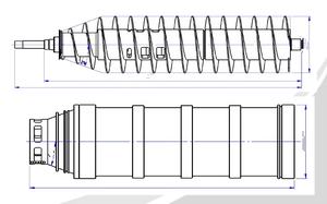 Centrífuga Decantadora Horizontal <span class=keywords><strong>de</strong></span> Alta Velocidad para Deshidratación <span class=keywords><strong>de</strong></span> Lodos, Tratamiento <span class=keywords><strong>de</strong></span> Aguas Residuales, <span class=keywords><strong>Tricanter</strong></span> Trifásico, 1-120m³/h - Product Image 5