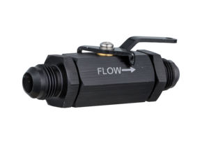 Vanne d'arrêt de carburant mâle en aluminium anodisé de qualité supérieure AN6/AN8/AN10 avec levier à câble pour systèmes de carburant de course - Product Image 2