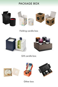 Coffret de bougies parfumées de luxe en cire de soja naturelle, senteur florale de gardénia, pour anniversaire, Saint-Valentin, cadeau d'anniversaire - Product Image 5