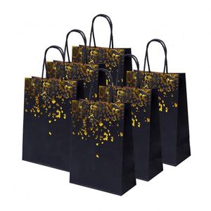ถุงกระดาษช้อปปิ้งคุณภาพสูงแบบกำหนดเองพร้อมหูหิ้ว - Product Image 5