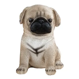 Bán Buôn Nhựa Thực Tế Con Chó Bức Tượng Cuộc Sống Kích Thước <span class=keywords><strong>Beagle</strong></span> Bức Tượng Động Vật Điêu Khắc Nhà Vườn Trang Trí Nội Thất Tùy Chỉnh OEM - Product Image 1