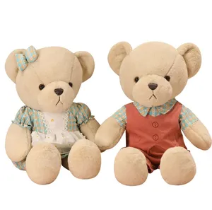 Venda quente Animais Casal Urso Brinquedo De Pelúcia Teddy Bear Romântico Plush Doll Lovers Eu te amo Teddy Bear Plush Presente Dia Dos Namorados