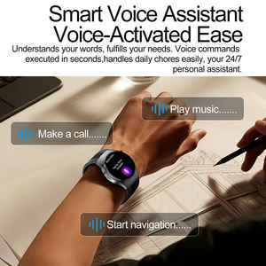 Reloj Inteligente S201 2026 con Bomba de Aire, Monitor de Presión Arterial, Pantalla AMOLED Redonda, ECG, Monitoreo de Salud, Rastreador de Actividad Física y Deportiva - Product Image 2