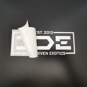 Đề Can Dán Tên Doanh Nghiệp Cá Nhân, Đề Can Dán Cửa Sổ Sau Xe Chống Nước - Product Image 4