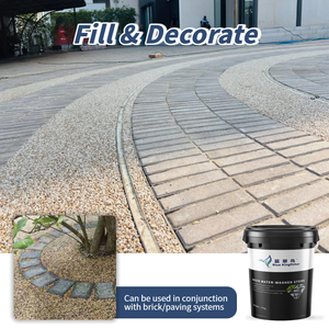 Pavé antidérapant écologique perméable en résine de pierre lavée motif Pieon bleu, personnalisé en usine pour les allées de parcs municipaux - Product Image 4