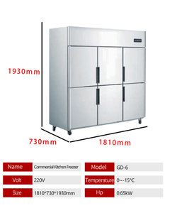 Congelador de alta calidad al por mayor refrigerador congelador comercial de gran capacidad High Click - Product Image 4