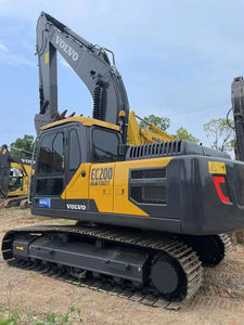 เครื่องจักรกลเคลื่อนย้ายดินคุณภาพสูง รถขุดมือสอง VOLVO EC200 รถขุดไฮดรอลิก 20 ตัน รถขุดตีนตะขาบ Volvo ec200 ของแท้ - Product Image 2