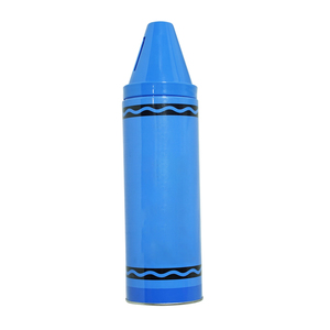 Boîte de rangement en métal en forme de <span class=keywords><strong>crayon</strong></span> avec logo personnalisé d'usine OEM, emballage cadeau coloré, tirelire pour enfants pour Noël - Product Image 3