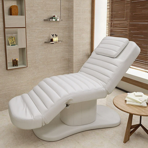 Luxurious Customized Color 3 Motor <b>Electric</b> Massage Bed Modern Design Eyelash Facial Bed for Cosmetic Beauty Salon - Product Image 1