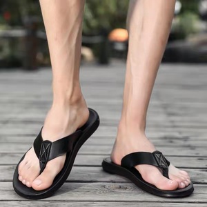 Sandales d'été pour hommes en PU, respirantes, antidérapantes, en <span class=keywords><strong>cuir</strong></span> souple et caoutchouc, pour la plage et l'extérieur - Product Image 5