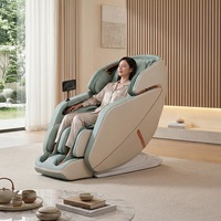 Fauteuil de massage électrique chinois moderne chauffant, double mouvement, 4D, avec scanner corporel 2026