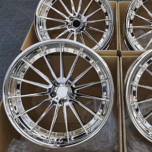 Jantes forgées en deux parties pour le marché secondaire, 19, 20, 21, 22 pouces, jantes concaves profondes pour W212 W221 W222 BMW 328i <span class=keywords><strong>Audi</strong></span> <span class=keywords><strong>A6</strong></span> C7 Tesla Y - Product Image 5