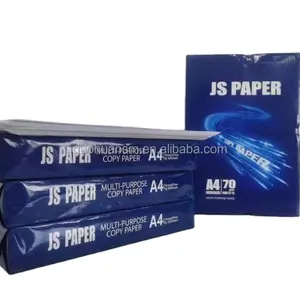 ผู้ผลิตจีน OEM 70GSM 75GSM 80GSM 100% เยื่อกระดาษ A4 A3 กระดาษเครื่องถ่ายเอกสาร 500 แผ่น/รีม - 5 รีม/กล่อง A4 กระดาษสําเนา