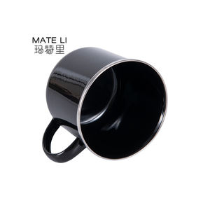 فناجين للتخييم بأحدث طراز بأطقم من المينا بتصميمات مخصصة وتصميمات متنوعة فناجين قهوة بأشكال أكواب للتخييم - Product Image 3