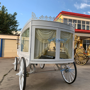 Elegante Carroza Fúnebre Personalizada a Caballo, Último Modelo, Estilo Moderno, de Metal y Madera, en Venta - Product Image 3