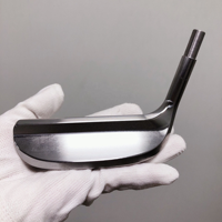 Putter de golf unisexe pour gaucher, en acier 1045, de haute qualité, fabriqué à la machine CNC, nouveau design, 375 g, option de logo personnalisé
