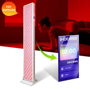 Newest Touch Screen Full Body Pain Relief Skin Care Beauty Near Infrared Led Red Light Therapy Panel PDT Machine For Home Use