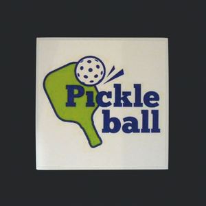 Partenaire de pickleball, Stay Out Kitchen, Aimant de pickleball, Amoureux du pickleball, Pickleball en vinyle, Accessoires de pickleball - Product Image 1