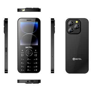 โทรศัพท์มือถือปลดล็อคแล้ว หน้าจอ 2.8 นิ้ว คีย์บอร์ดบางเฉียบ โทรศัพท์สำหรับผู้สูงอายุ รองรับ 2 ซิม จอ LCD  โทรศัพท์ GSM สำหรับผู้สูงอายุ - Product Image 1