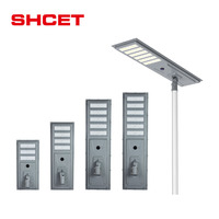 Lampadaire solaire LED intégré 400W 500W 600W 280LM avec puce LED 7070, nouvelle batterie longue durée, étanche, télécommande