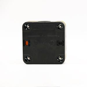 Interruptor de botón pulsador de parada de emergencia caja de Control de cabeza De Seta para equipo elevador una caja cerrada 1 Holes22mm Caixa 1 Furos 22mm - Product Image 5