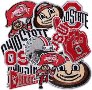 2025 Georgia Texas Michigan New Design American Football Teams Iron on Patch Custom Nfl Embroidery Patches for Clothing - Product Image 2