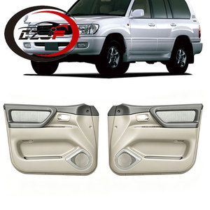Panneau de porte avant électrique CZJF pour Toyota <span class=keywords><strong>Land</strong></span> <span class=keywords><strong>Cruiser</strong></span> LC100 FJ100 1998-2004 <span class=keywords><strong>2005</strong></span> 2006 2007 Accessoires de voiture Garnitures latérales Tapis de porte - Product Image 1