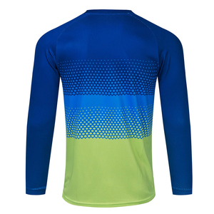Maillot de motocross personnalisé coupe-vent grande taille avec manches longues, numéro et nom personnalisés, logo % polyester - Product Image 2