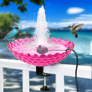Mangeoire à <span class=keywords><strong>oiseaux</strong></span> automatique avec pompe de bain <span class=keywords><strong>Baignoire</strong></span> pour perroquet Fontaine de bain d'eau à circulation automatique pour jouets pour perroquets - Product Image 4